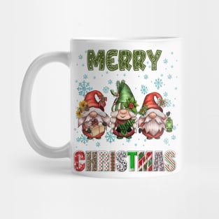 Merry Christmas Gnome Family Funny Xmas Tree Women Men Kids Mug